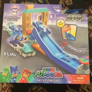 Pj masks Die cast track set new in a box